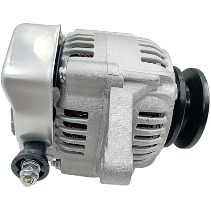FP FRIDAYPARTS FridayParts 12V Alternator 101211-8960 11730-64011 Compatible for Kubota Engine V3800 V2607-CR-TE4 Excavator KX040-4 KX057-4 U55 U55-4 U48-4 Replacement - Image 1