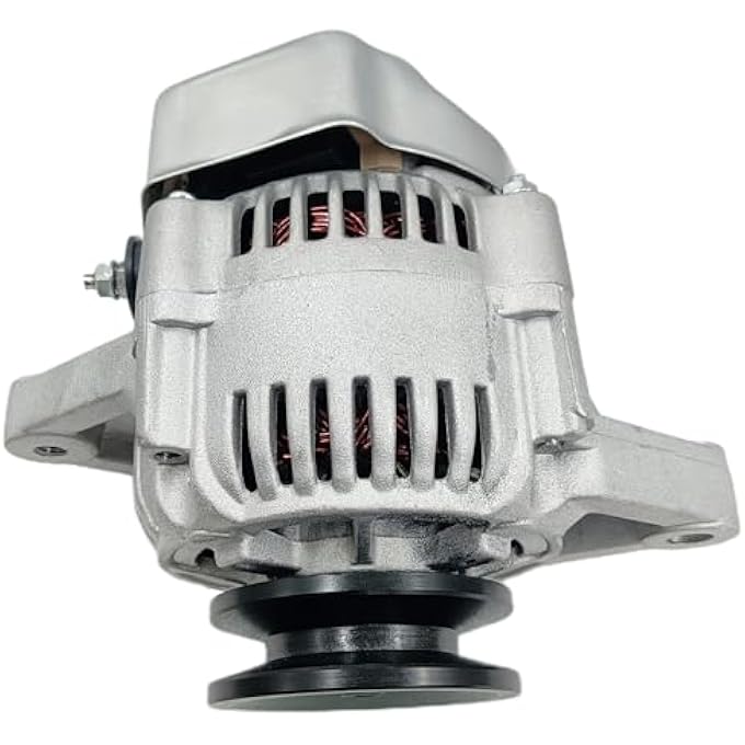 FP FRIDAYPARTS FridayParts 12V Alternator 101211-8960 11730-64011 Compatible for Kubota Engine V3800 V2607-CR-TE4 Excavator KX040-4 KX057-4 U55 U55-4 U48-4 Replacement - Image 3