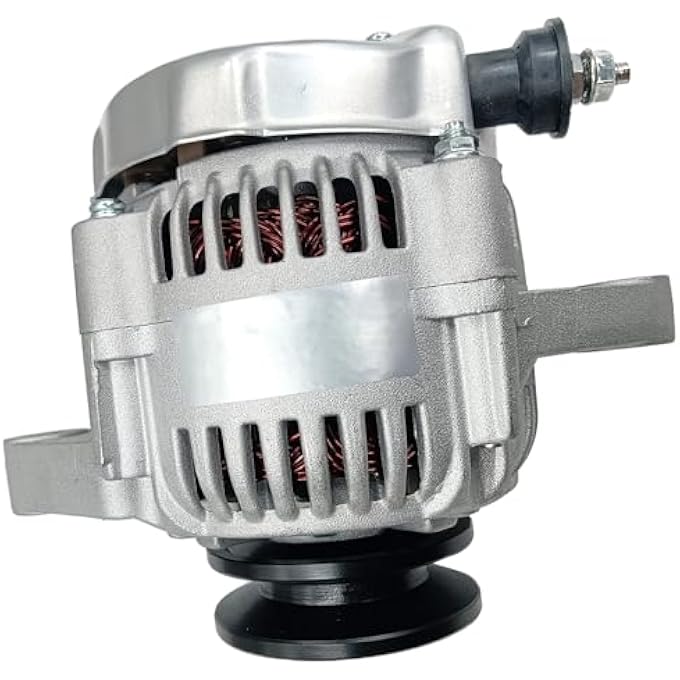 FP FRIDAYPARTS FridayParts 12V Alternator 101211-8960 11730-64011 Compatible for Kubota Engine V3800 V2607-CR-TE4 Excavator KX040-4 KX057-4 U55 U55-4 U48-4 Replacement - Image 5