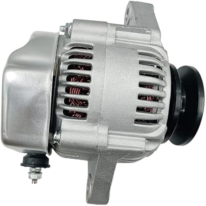 FP FRIDAYPARTS FridayParts 12V Alternator 101211-8960 11730-64011 Compatible for Kubota Engine V3800 V2607-CR-TE4 Excavator KX040-4 KX057-4 U55 U55-4 U48-4 Replacement - Image 2