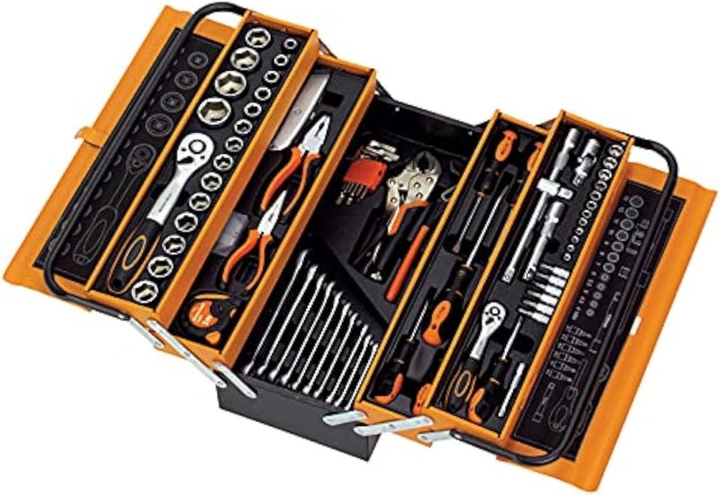 AQ AQSON طقم أدوات AQSON المحمول متعدد الوظائف 85 قطعة في صندوق معدني - Image 1