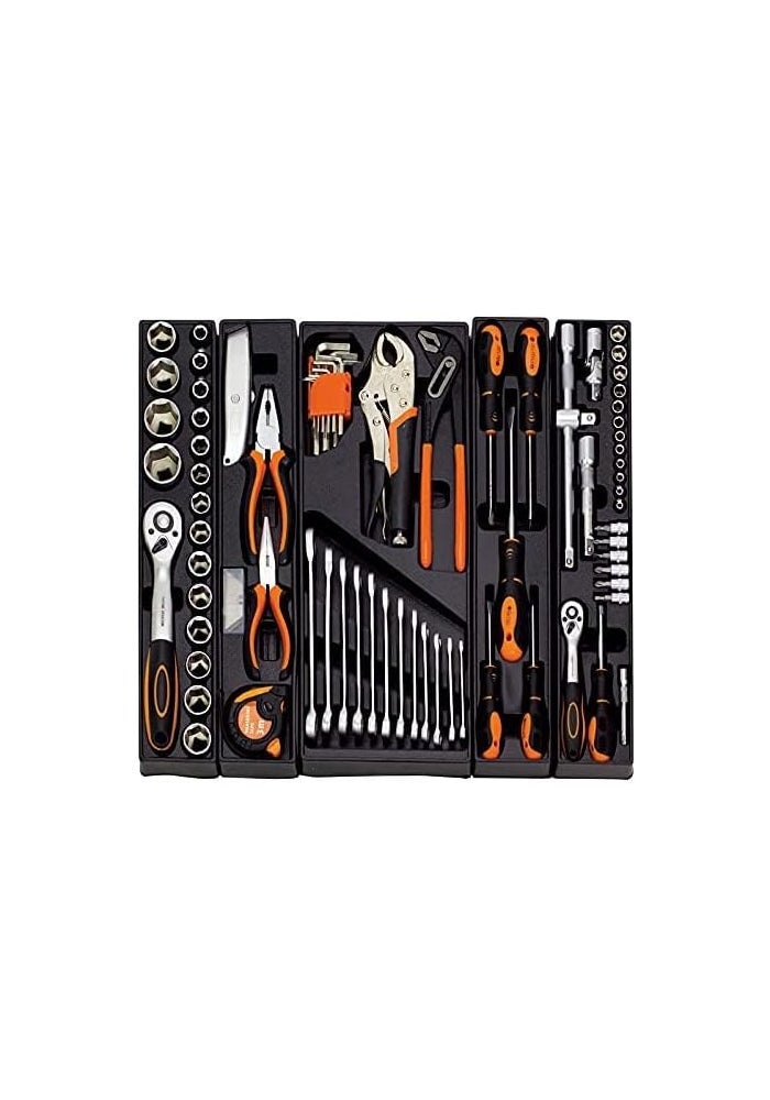 AQ AQSON طقم أدوات AQSON المحمول متعدد الوظائف 85 قطعة في صندوق معدني - Image 3