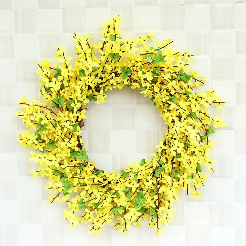 Bluejw M07468 Design Preserved Pampas Grass Garland - Dried Floral Wreath, Boho Wedding Arch & Wall Decor - Dried Plants Included - Image 1