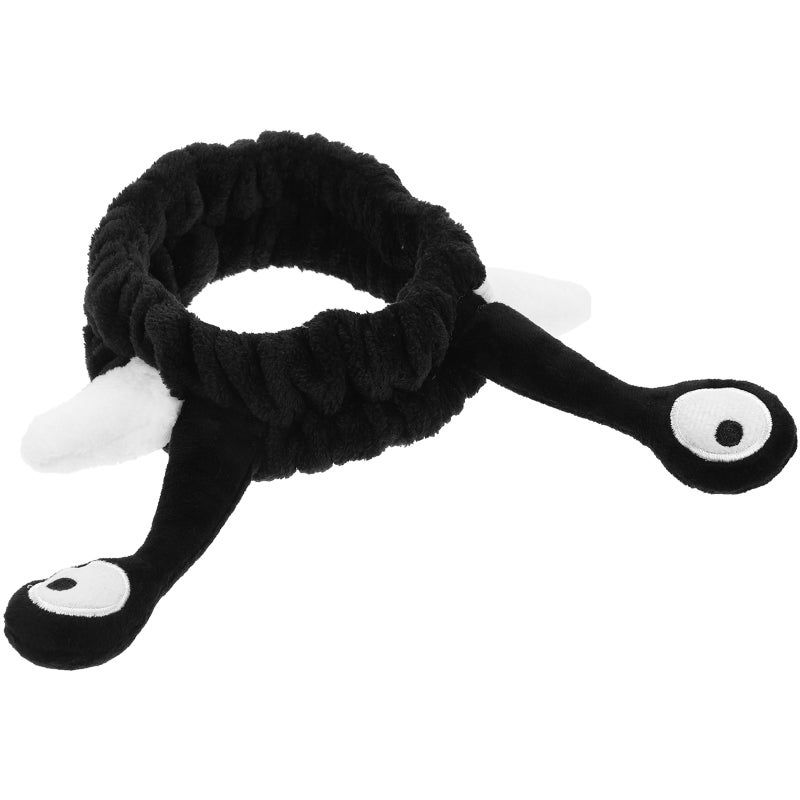 2pcs Girl Face Washing Headband Skincare Headband Elastic Makeup Headband Supple Wristband - Image 1