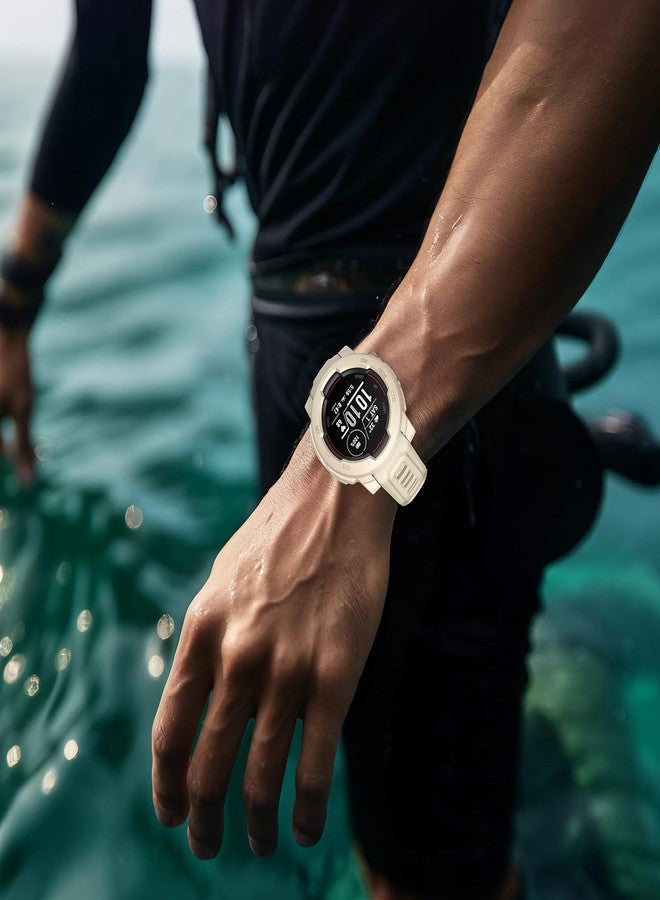 ايزابيك غطاء حماية من ISABAKE متوافق مع ساعة Garmin Instinct E 45MM، غطاء حماية من السيليكون الناعم بديل لساعة Garmin Instinct E الذكية 45MM - Image 2