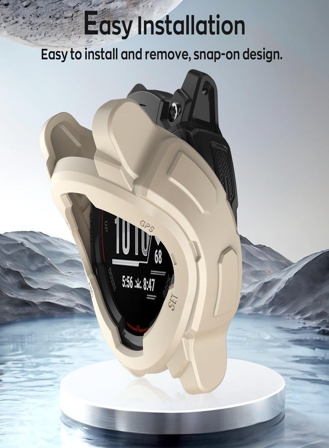 ايزابيك غطاء حماية من ISABAKE متوافق مع ساعة Garmin Instinct E 45MM، غطاء حماية من السيليكون الناعم بديل لساعة Garmin Instinct E الذكية 45MM - Image 4