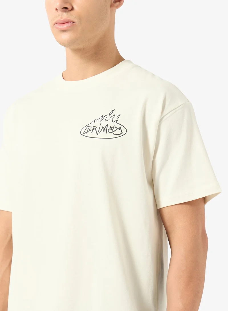 Grimey  The Character Classic Fit T-Shirt for Men | Best Price UAE