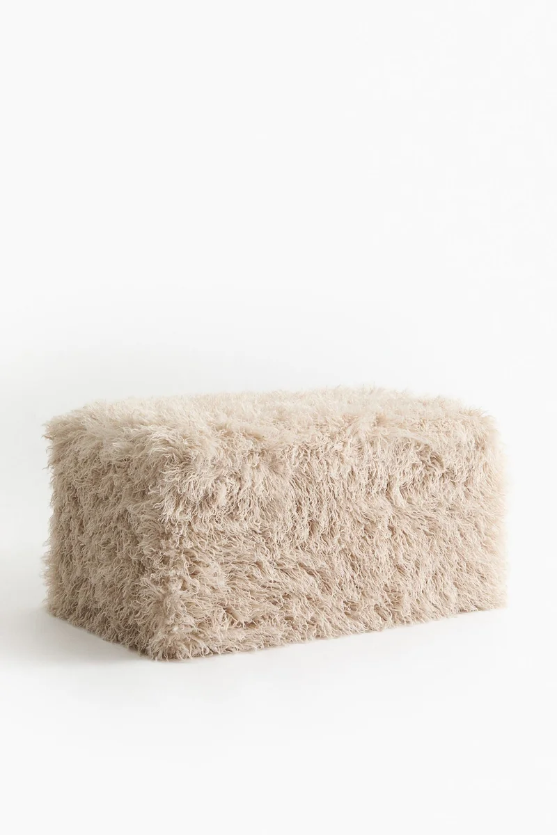 H&M Fluffy pouf