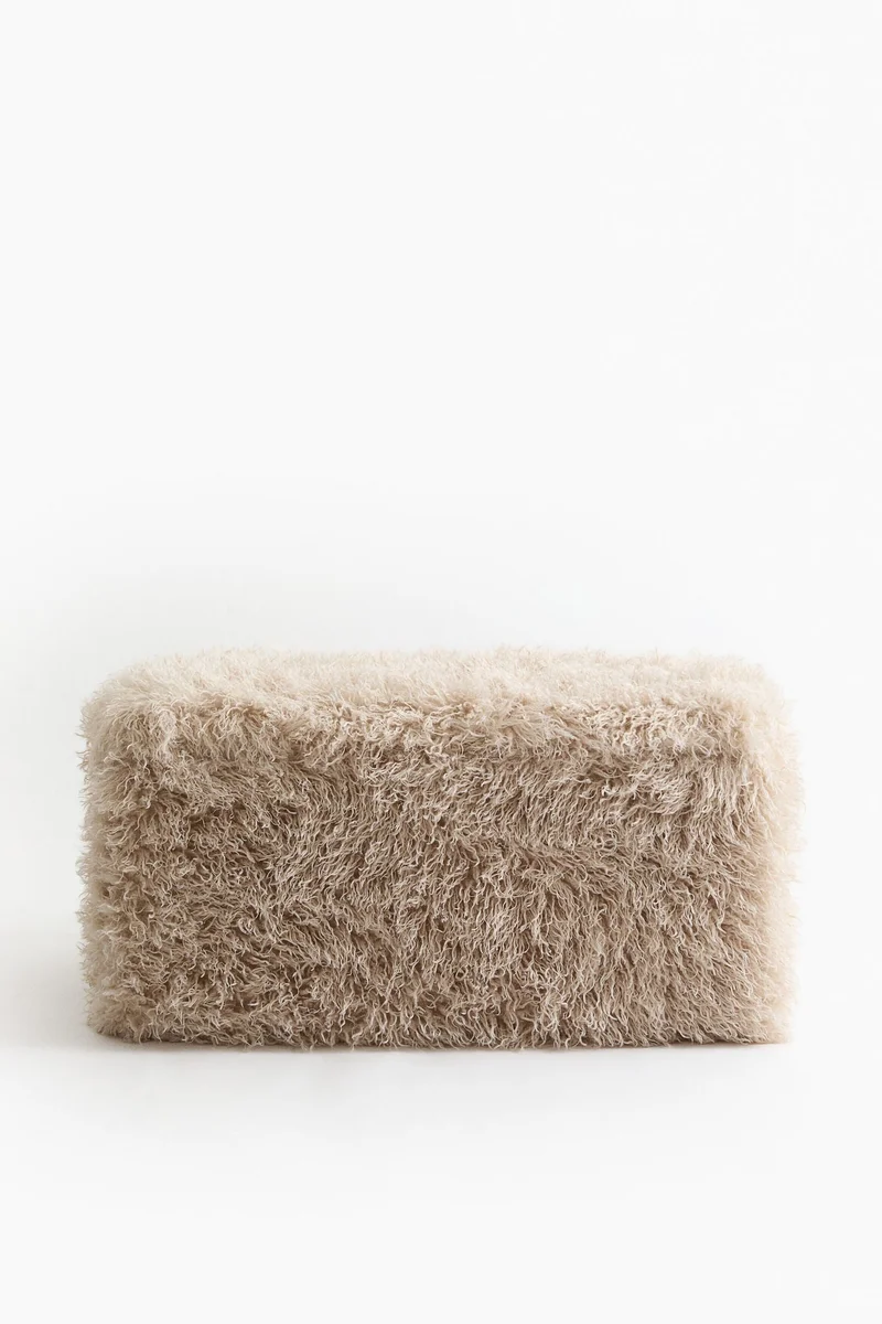H&M Fluffy pouf