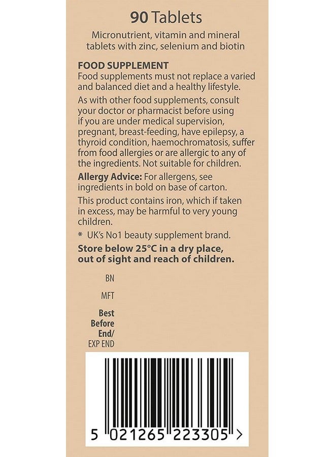 Perfectil Vitabiotics, Perfectil Triple Active, Essential Nutrients To Help Maintain Healthy Skin, Hair & Nails, 30-Count Boxes (Pack Of 2) - Image 3