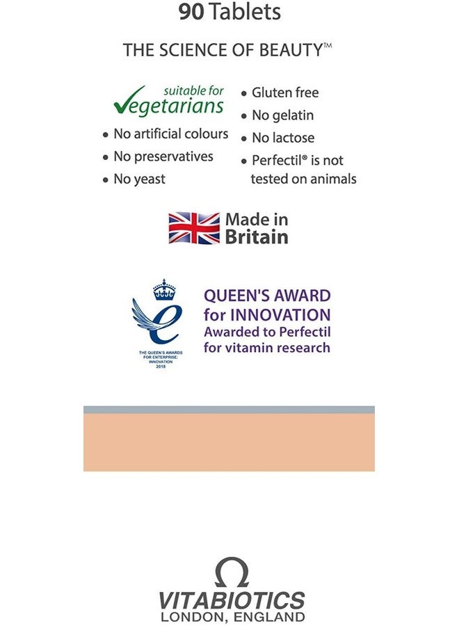 Perfectil Vitabiotics, Perfectil Triple Active, Essential Nutrients To Help Maintain Healthy Skin, Hair & Nails, 30-Count Boxes (Pack Of 2) - Image 2