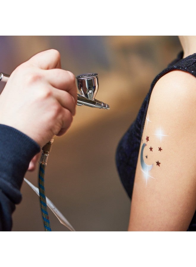 كاستم بودي آرت مجموعة طلاء الجسم والوجه بقاعدة مائية، 8 ألوان أساسية، 1 أونصة، مخصصة لفن الجسم - Image 2