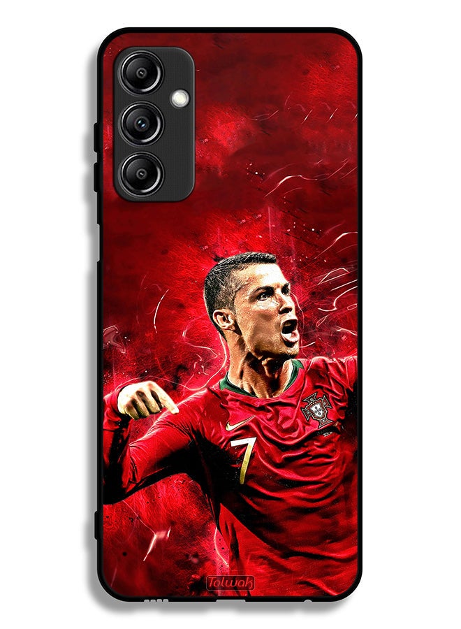 Tolwak Samsung Galaxy A24 4G Protective Case Cover Cristiano Ronaldo - Image 1