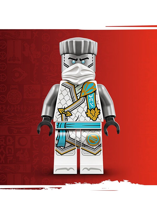 LEGO - NINJAGO® Zane’s Ice Motorcycle Toy Set 71816 (84) Pieces - Image 1