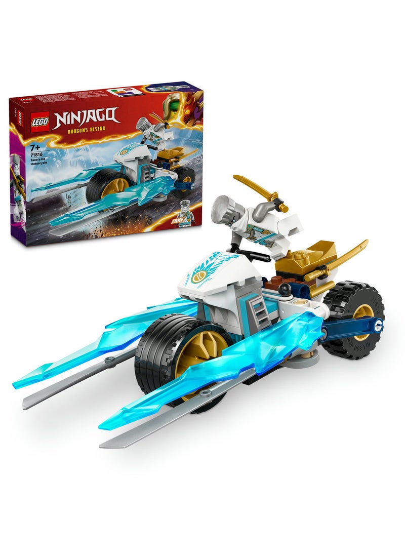 LEGO NINJAGO® Zane’s Ice Motorcycle Toy Set 71816 (84) Pieces  - Image 1