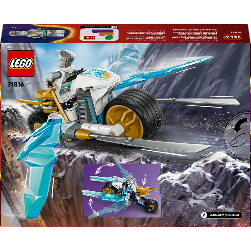 ليغو مجموعة لعبة دراجة زان الثلجية 71816 من LEGO® NINJAGO®‎