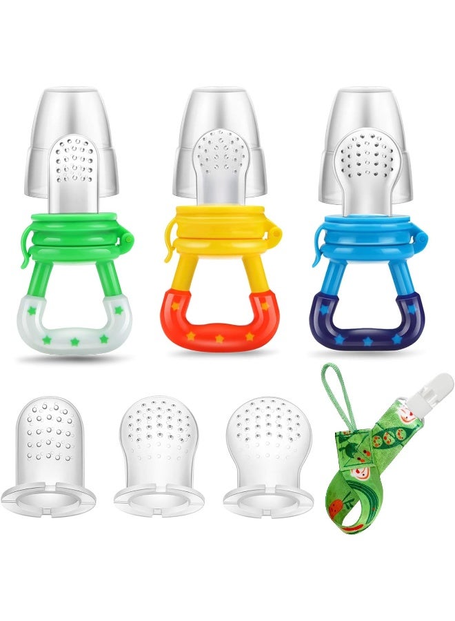 PandaEar Baby Fresh Fruit Food Feeder Pacifier (3 Pack) - Image 5