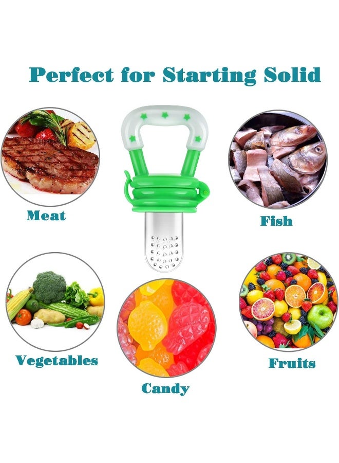 PandaEar Baby Fresh Fruit Food Feeder Pacifier (3 Pack) - Image 3