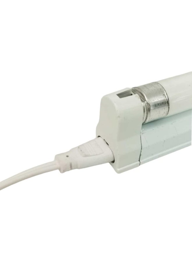 melfi Double End 2 Pin T5 To T5 Led Tube Connector Wire Cable For Fluorescent Tube, Electrical Lighting Etc, (Pack Of 2 White) - Image 2