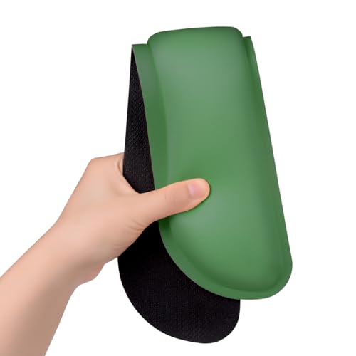 Dapesuom Enlarge Keyboard Wrist Rest, Memory Foam Keyboard Wrist Cushion for Computer Desk Mats Support, Typing Pain Relief Ergonomic Mouse Pad Rests with Non-Slip Base for Gaming Laptop, Forest Green - Image 3