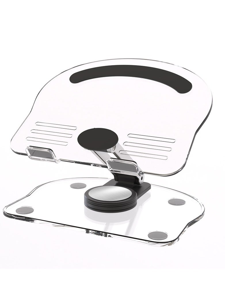 Foldable Portable Tablet Holder Black