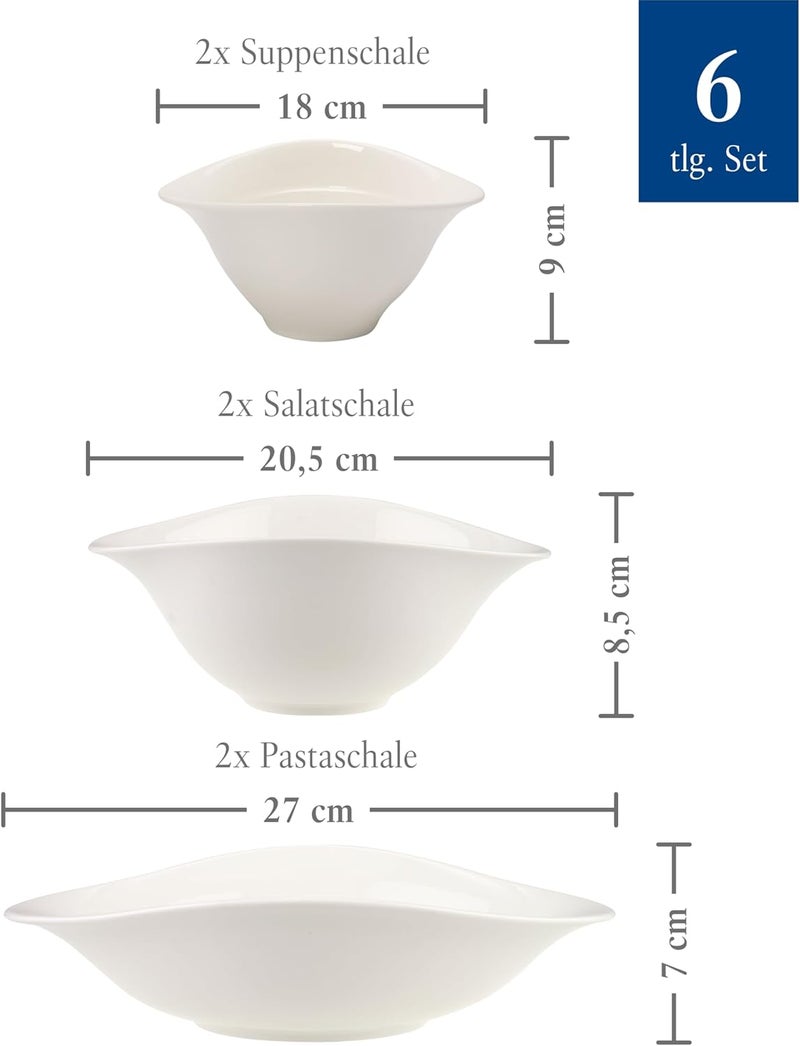 Villeroy & Boch Villeroy  Boch Vapiano Pasta Salad  Soup Bowls  - Image 4