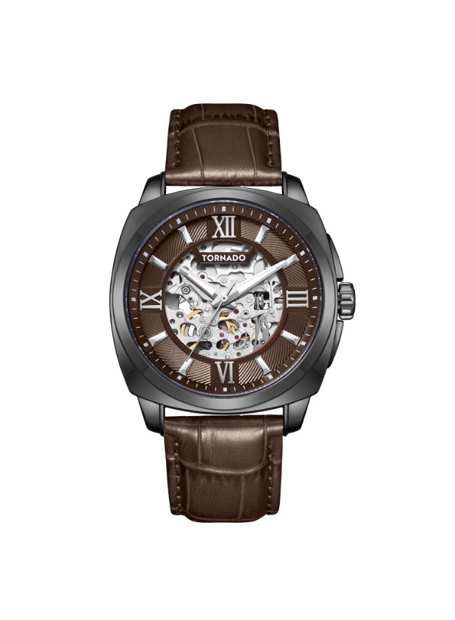 TORNADO Men's Stainless Steel Automatic Watch T7316-XLDD - 42 mm  - Image 1