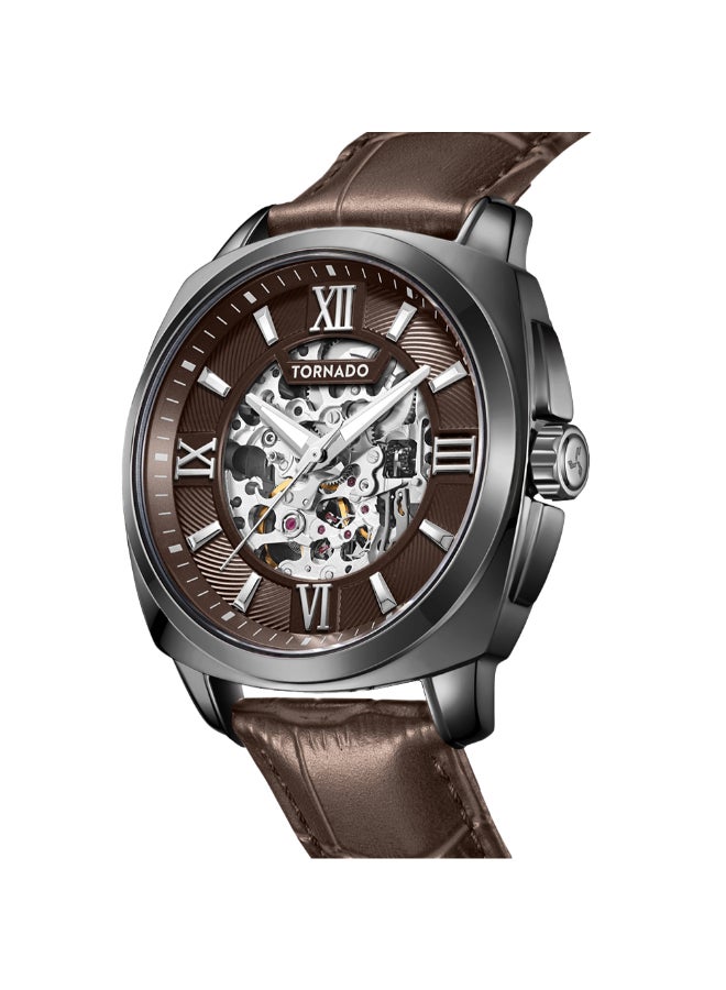 TORNADO Men's Stainless Steel Automatic Watch T7316-XLDD - 42 mm  - Image 5