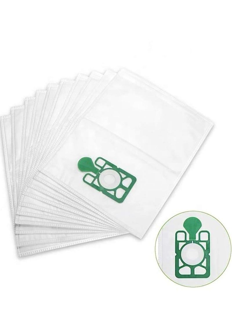 sokany - 10 Pack Vacuum Cleaner Microfibre Poly Dust Bags for Henry Numatic Hetty Basil James (Multicolour) - Image 1
