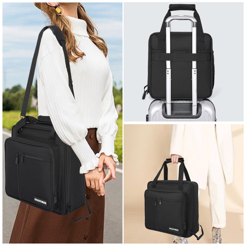 OUUTMEE Coffee Maker Carrying Bag Compatible with Keurig K-Mini or K-Mini Plus, Single Serve Coffee Brewer Portable Storage Bag with Extra Pockets, Storage Tote Case With Multiple Pockets for K-Cup - Image 4