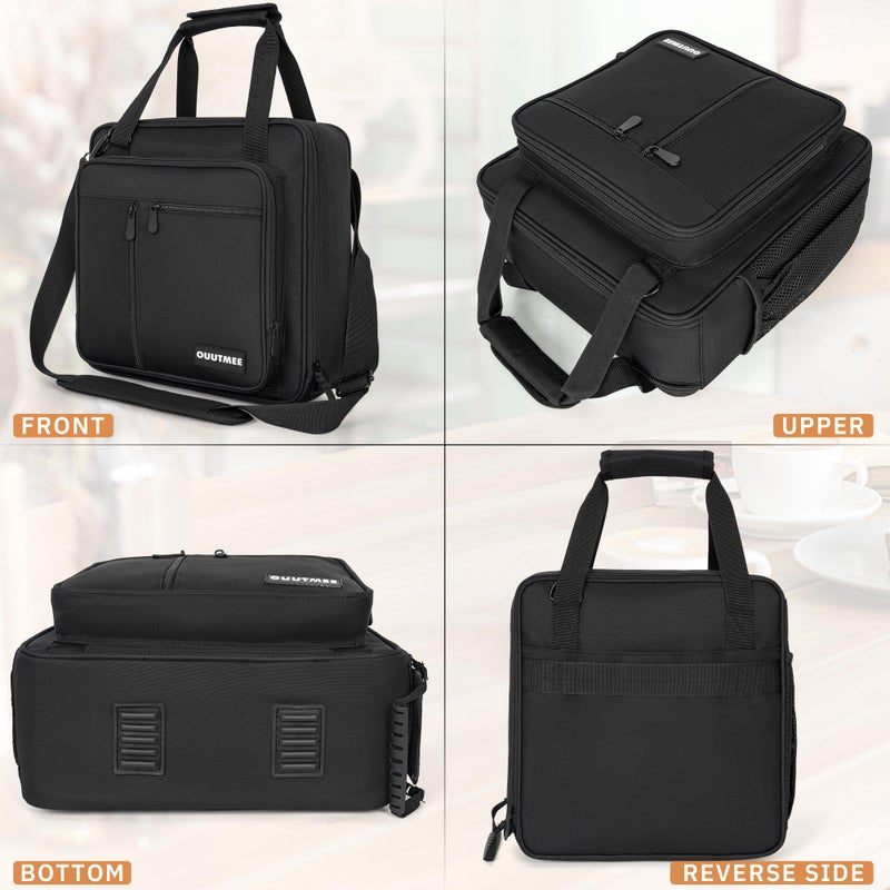 OUUTMEE Coffee Maker Carrying Bag Compatible with Keurig K-Mini or K-Mini Plus, Single Serve Coffee Brewer Portable Storage Bag with Extra Pockets, Storage Tote Case With Multiple Pockets for K-Cup - Image 5