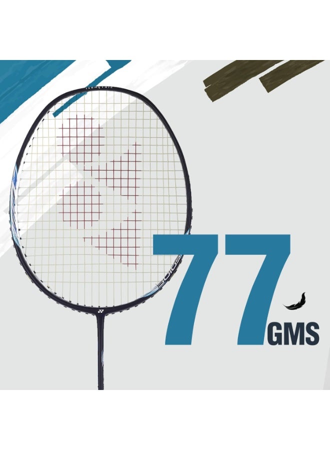 YONEX Astrox Lite 27i Graphite Strung Badminton Racket with Full Racket Cover (Blue) | For Intermediate Players | 77 grams | Maximum String Tension - 30lbs - Image 3