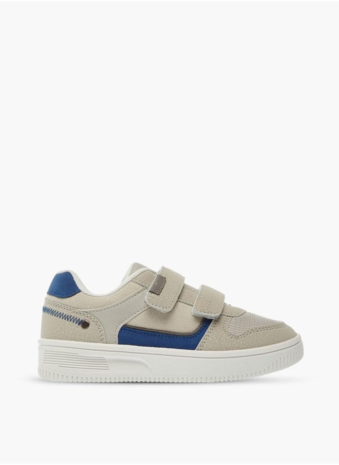 LBL by Shoexpress Boys Textured Sneakers With Hook And Loop Closure  - Image 3
