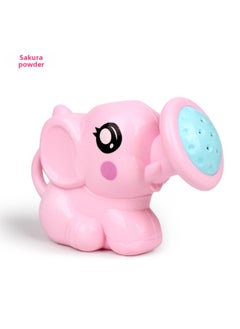 Baby Bath Toys Playing Water Elephant Kettle Children Baby Baby Boy Yellow Duck Girl Shower Duck-Color:Little Elephant Sprinkler-Pink ]