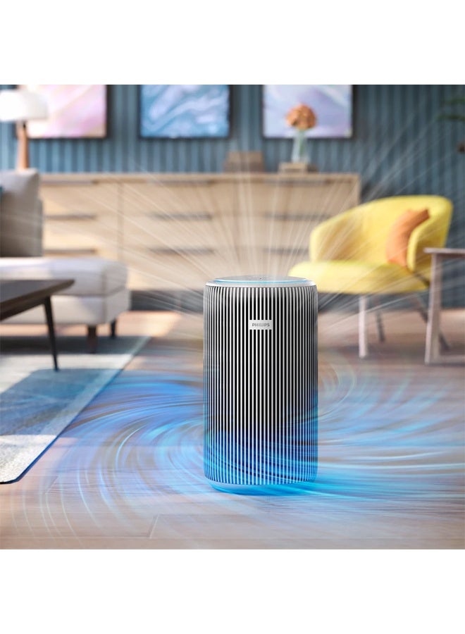 Philips Smart Air Purifier PureProtect 4200 Series - Rooms up to 156 m2, HEPA, Active Carbon, 5 Speeds, Sleep Mode, Child Lock, Connected to Air+App, Supernova Silver - AC4220/12 AC4220/12 Supernova Silver - Image 3