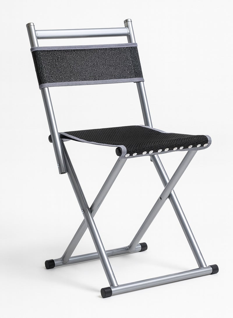 Earss Portable Folding Chair with Strong Metal Frame & Woven Seat – Lightweight Foldable Chair for Home, Office, Camping & Outdoor Use - Image 4