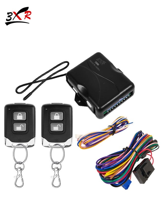 3XR - 3XR Car Keyless Entry System Central Locking Remote System Universal Compatibility with Advanced Features 7056 - Image 1