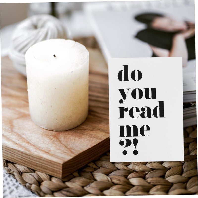 6pcs Alphabet Cards for Photo Booth Backdrop Wedding Birthday Event Food Photography Props - Image 4