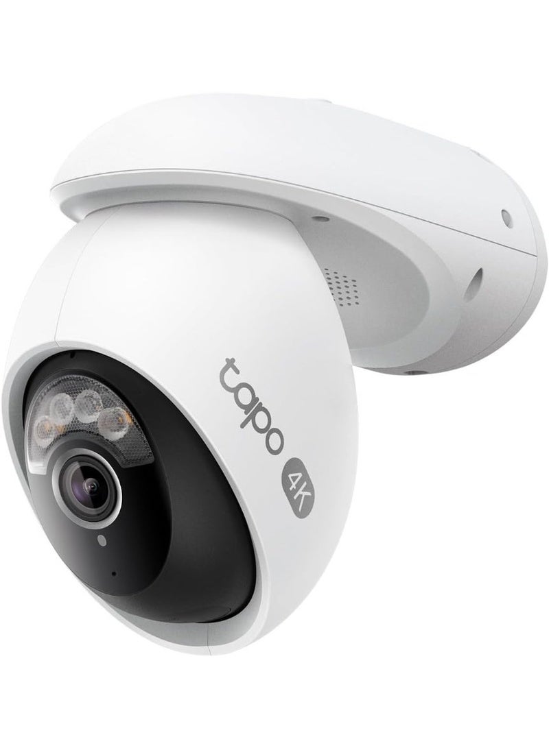 Tp-link Tl Tapo 4K 8MP Wired Pan/Tilt Outdoor Security Camera, Free Person/Vehicle Detect & 360° Motion Track, Color Night, Local AI, SD/Cloud Storage, Works w/Alexa & Google Home, 2.4 GHz WiFi C560WS - Image 1