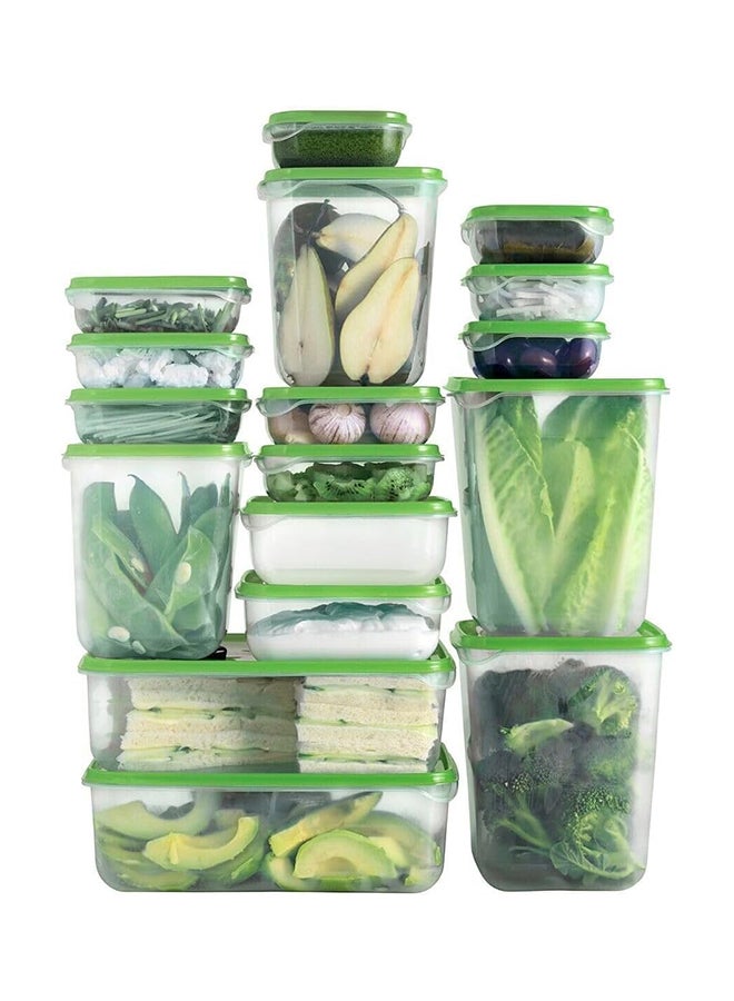17 Piece Food Storage Containers Storage Box Bpafree Set With Lids – Freezable, Microwavable, Dishwasher Plastic Food Storage Containers - Image 4