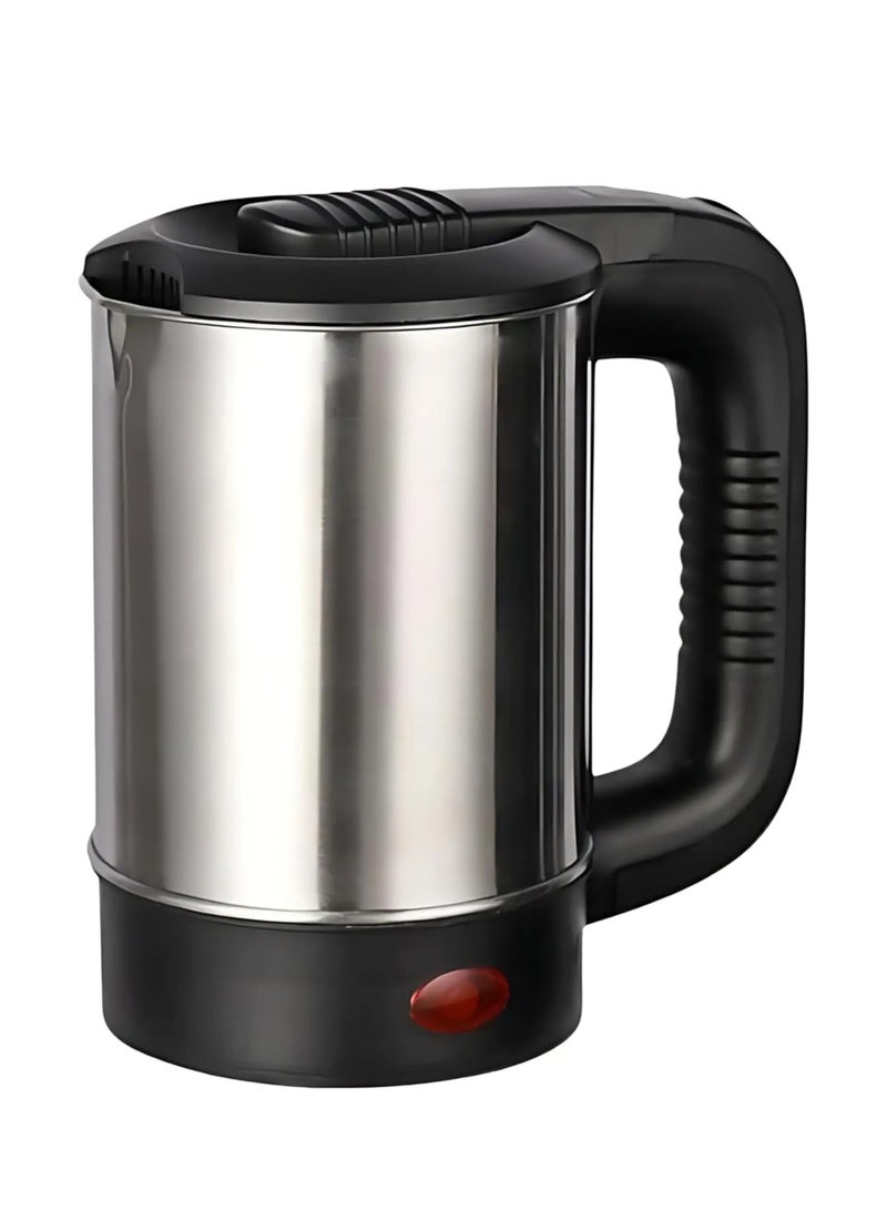 Power Plus 500ml Mini Electric Kettle With Two Plastic Cups, Portable Electric Kettle 500ml for Home, Office, and Hotels - Image 1