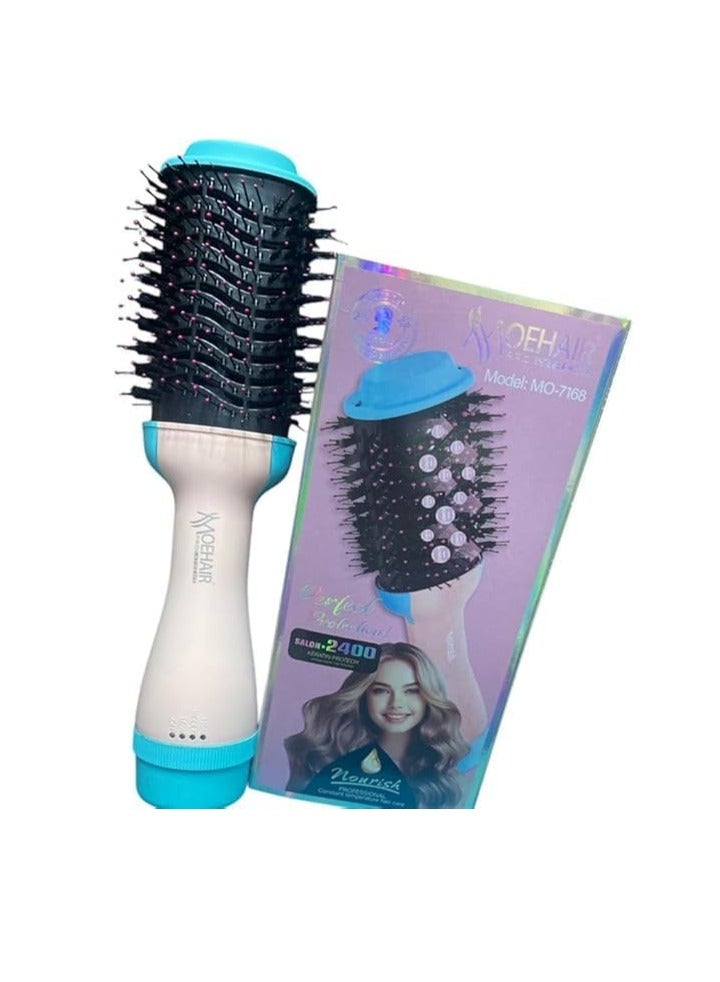 MOHAIR Mohair 2400 Watt Wet and Dry Hair Dryer Brush + Free Brand Bag (2400 Watts) (One-Year Warranty)  - Image 1