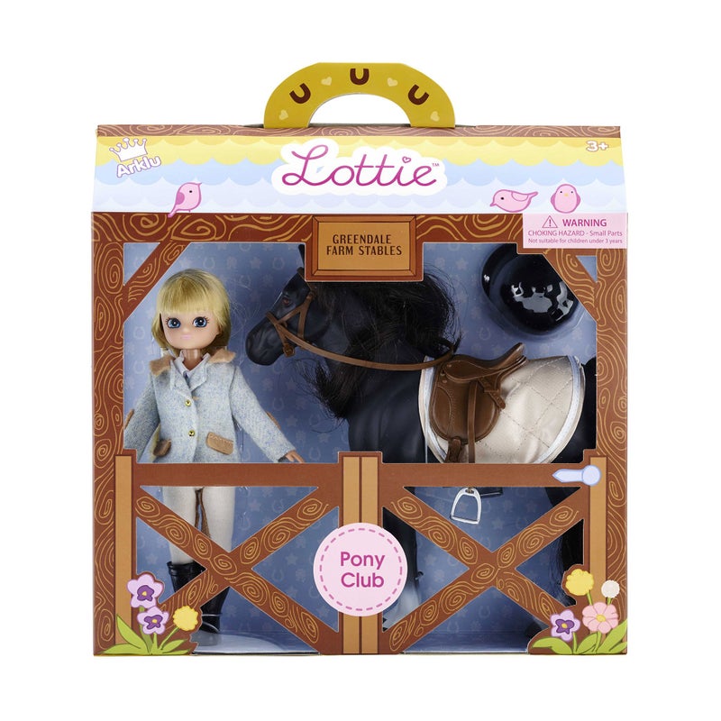Lottie Pony Club Doll with Horse Set and Accessories - Image 4