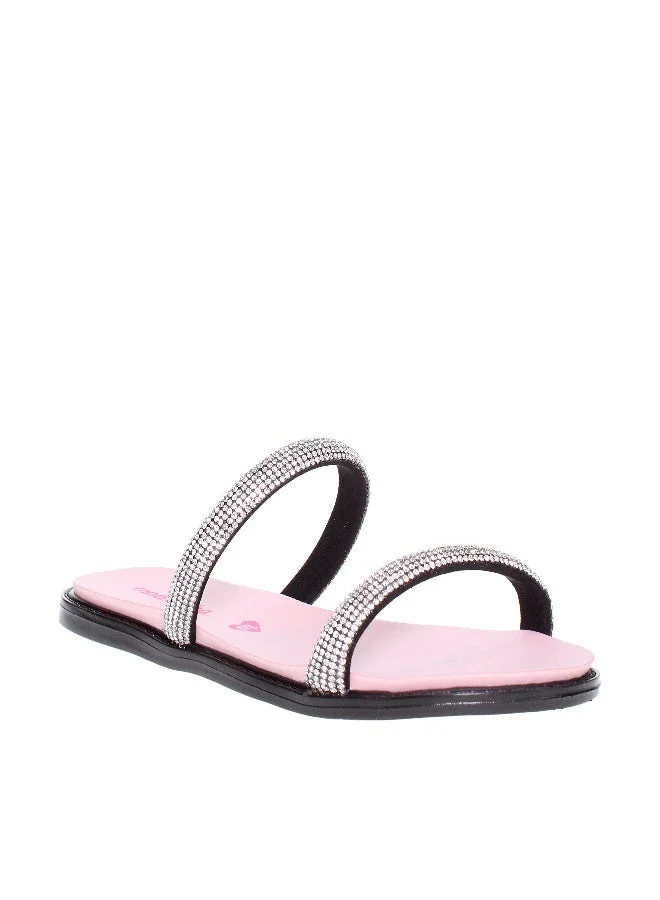 MOLEKINHA Slip-On Sandals for Girls – Comfortable Casual Sandals for Kids | Easy Wear Summer Shoes | Lightweight Footwear for Daily Wear, School, Travel & Outdoor Fun | Stylish Open-Toe Design