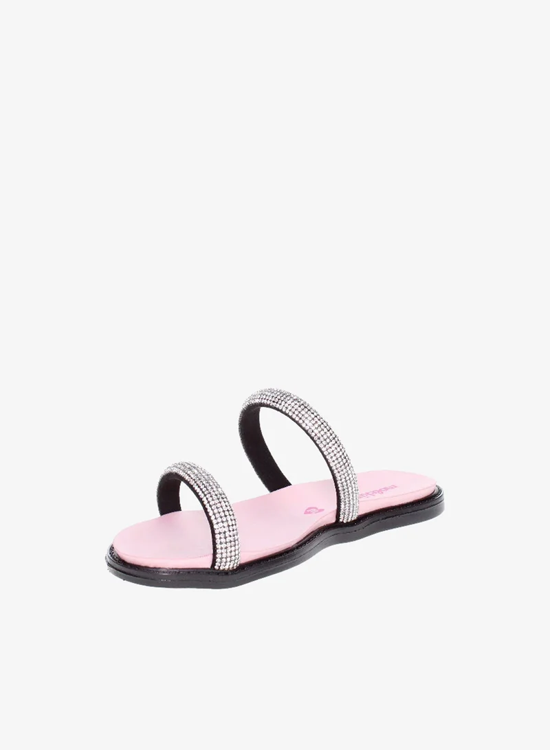 MOLEKINHA Slip-On Sandals for Girls – Comfortable Casual Sandals for Kids | Easy Wear Summer Shoes | Lightweight Footwear for Daily Wear, School, Travel & Outdoor Fun | Stylish Open-Toe Design