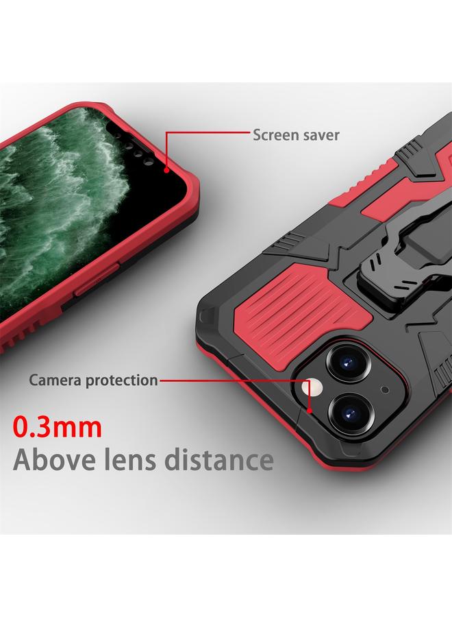 S-TOP Case For iPhone 13 Machine Armor Warrior Shockproof PC + TPU Protective Case - Image 3