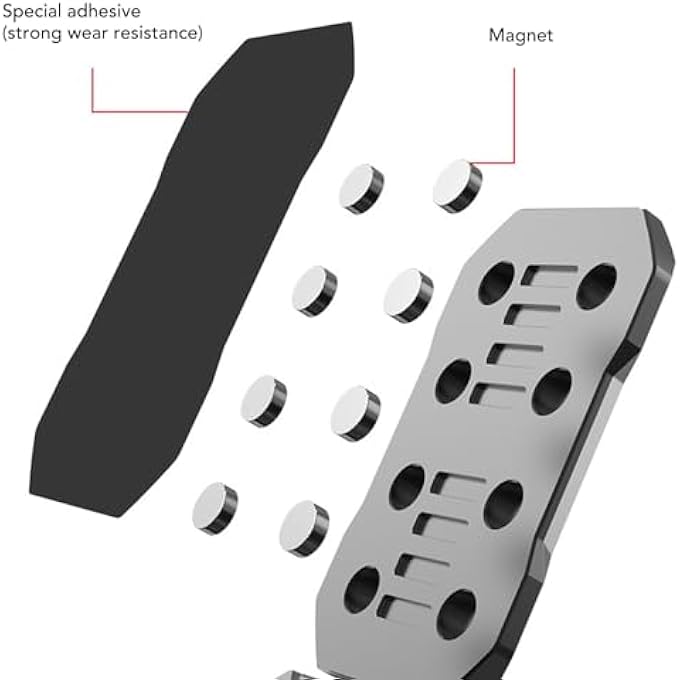 Jiawu Magnetic Poker Push Card Slider, Stress Relief Fidget Toy with Crisp Sound, Exquisite Design for Collection and Gifting (Black) - Image 3