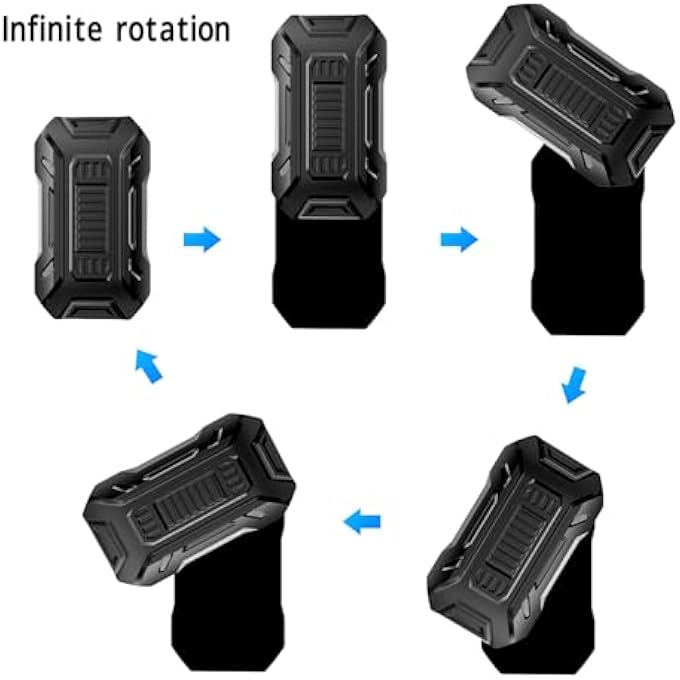 Jiawu Magnetic Poker Push Card Slider, Stress Relief Fidget Toy with Crisp Sound, Exquisite Design for Collection and Gifting (Black) - Image 5