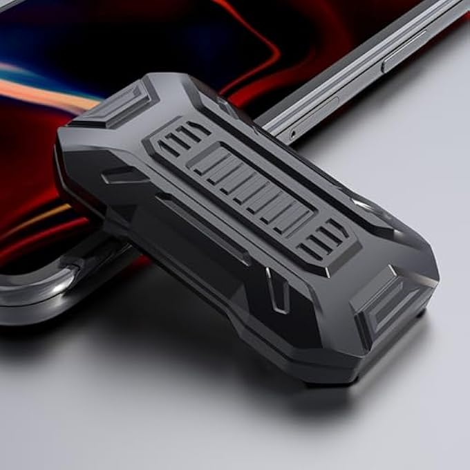 Jiawu Magnetic Poker Push Card Slider, Stress Relief Fidget Toy with Crisp Sound, Exquisite Design for Collection and Gifting (Black) - Image 1