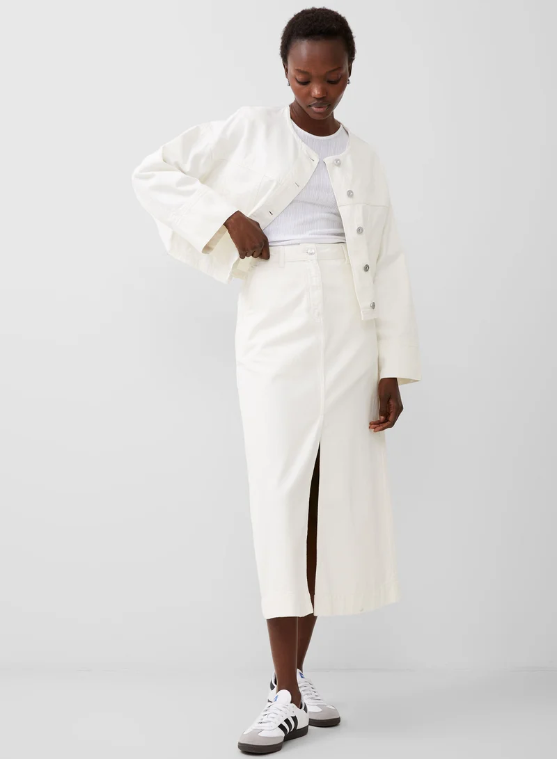 French Connection Denver Denim Wide Sleeve Jacket